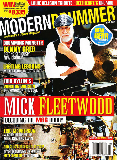 Mick Fleetwood cover story, June 2009