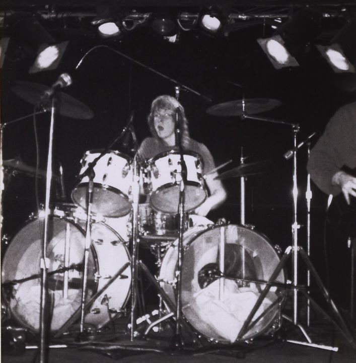 Me rocking the double kick house kit at the legendary Galaxy
