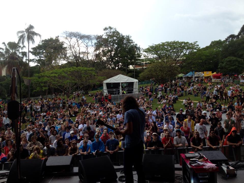 With The War on Drugs, Harvest Fest, Brisbane, Australia