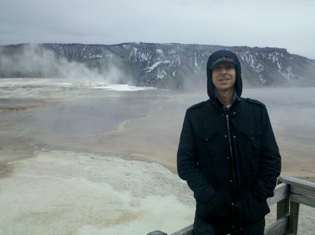 Me at Yellowstone Park