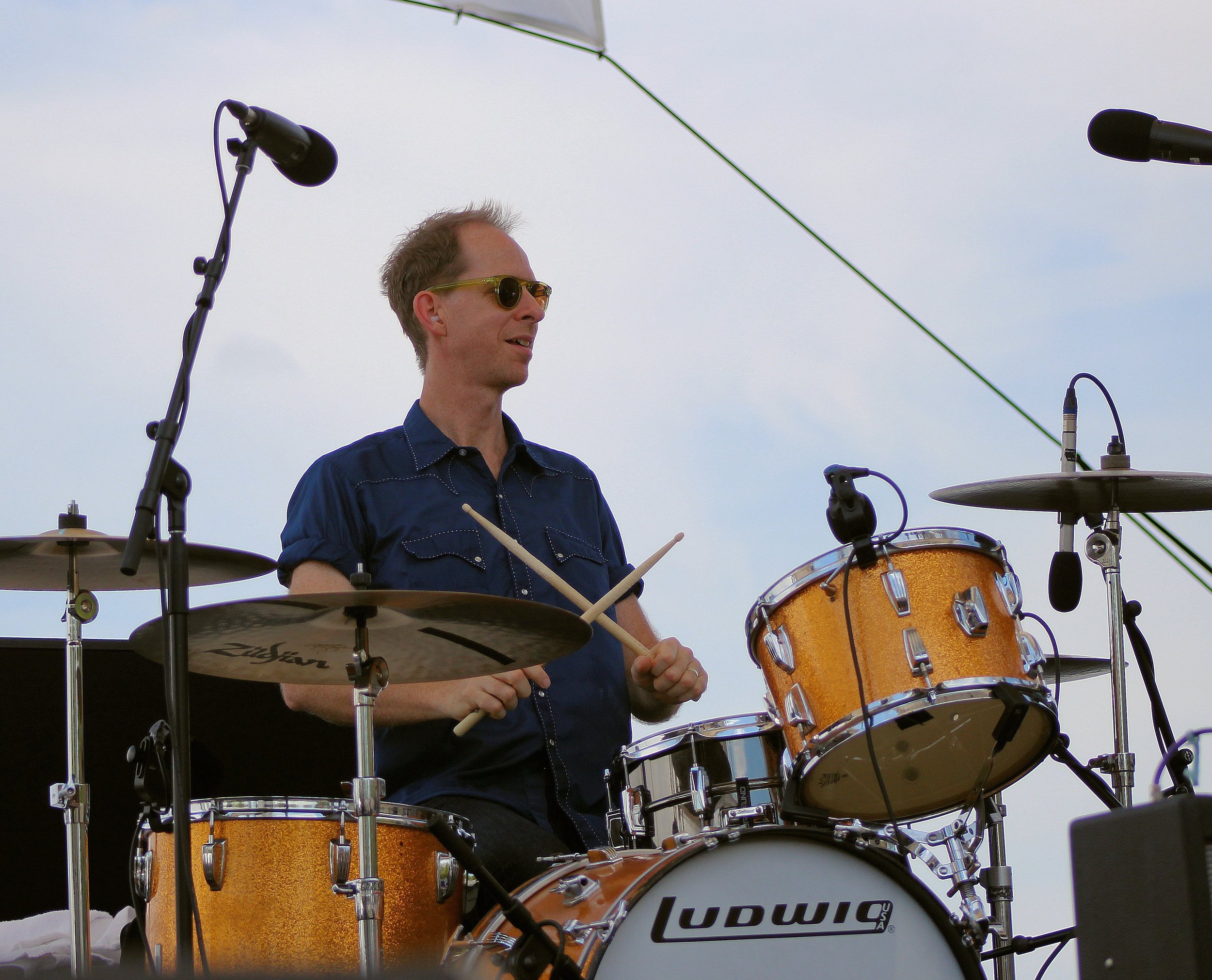  With Eliza Hardy Jones, WXPN's XPoNential Music Festival, July 24, 2016 (Photo credit: Joe Del Tufo, Moonloop Photography) 